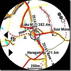 Forerunner 945 MTB classic map